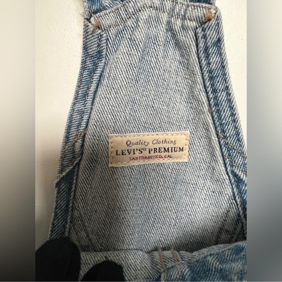 Levi's Vintage Women's Denim Overalls - Picture 9 of 16
